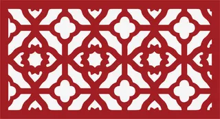 方形的古典古风窗棂免抠