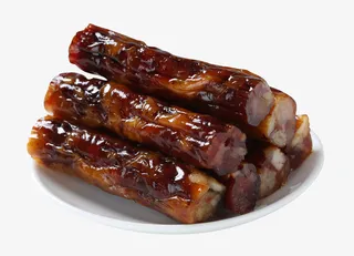 香猪腊肉香肠免抠