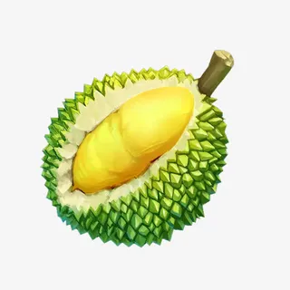 绿色榴莲免抠