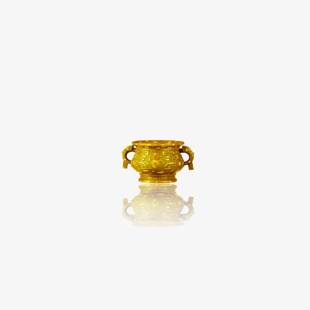 金色酒樽免抠