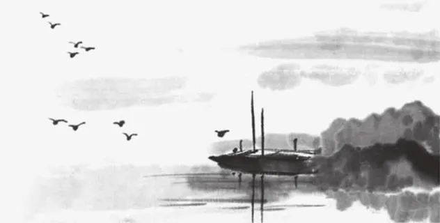 中国水墨画免抠