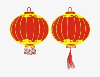 春节红灯笼免抠