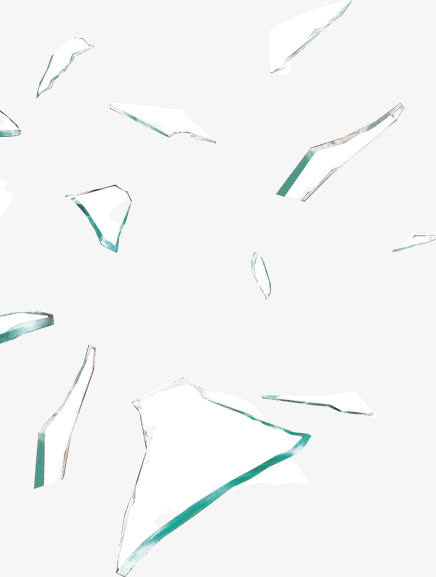 玻璃碎免抠