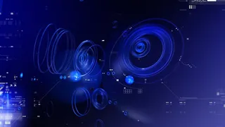 紫色科技感banner游戏页面免抠