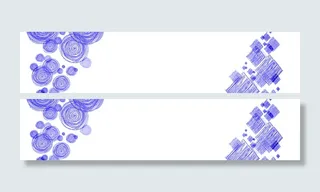 卡通线描背景高清