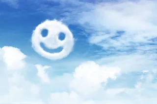 蓝天白云背景素材模板高清