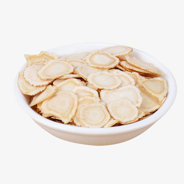 西洋参片免抠