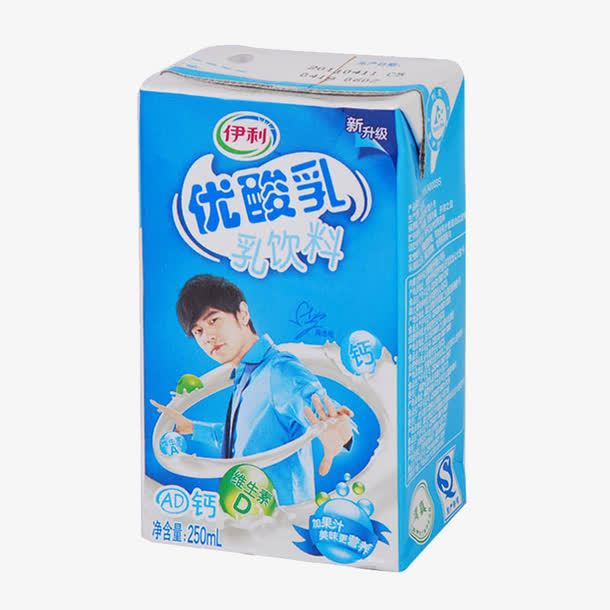 伊利果汁优酸乳免抠