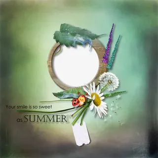 蒲公英相框免抠