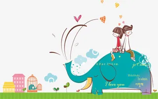 恋爱中的男女免抠