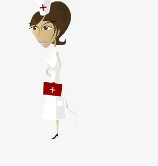 护士装饰图免抠