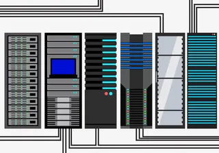 机房主机和数据传输免抠