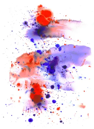 水彩渲染背景高清