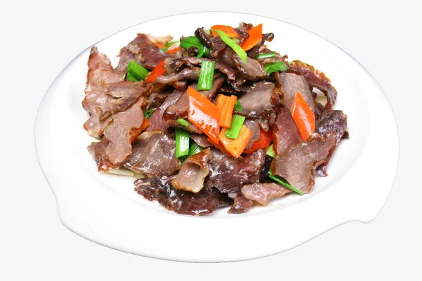 尖椒炒牛肉免抠