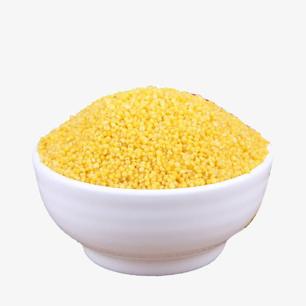一碗黄小米免抠