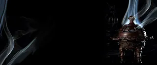 香炉禅意背景高清