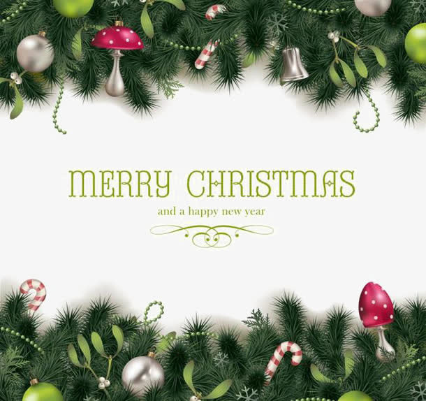 圣诞节装饰素材图片免抠