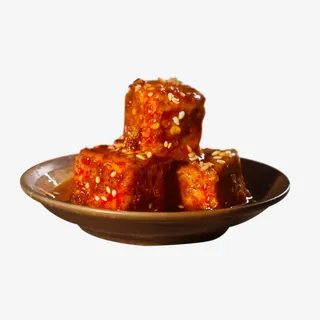 鲜香麻辣的红油霉豆腐免抠