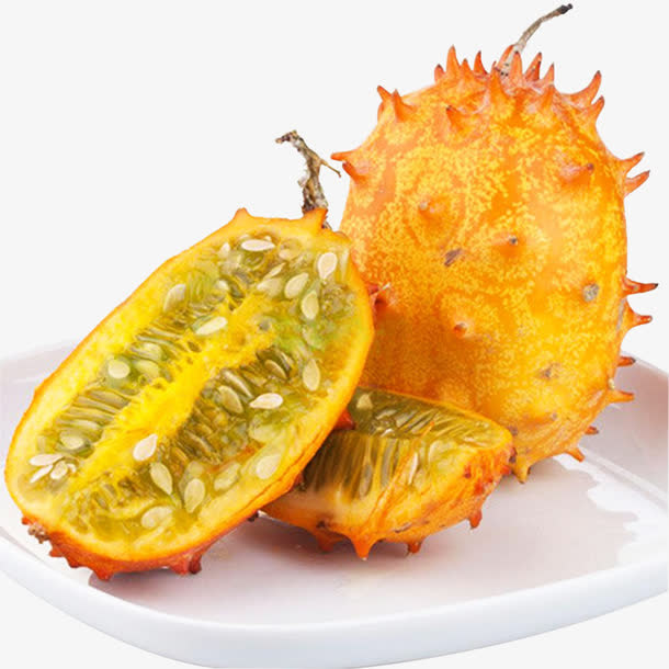 盘中刺角瓜免抠
