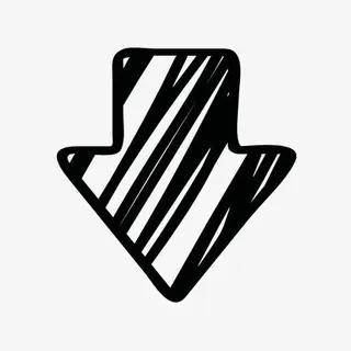 网页的向下箭头图标免抠