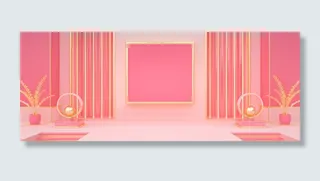 粉色 背景 卡通高清