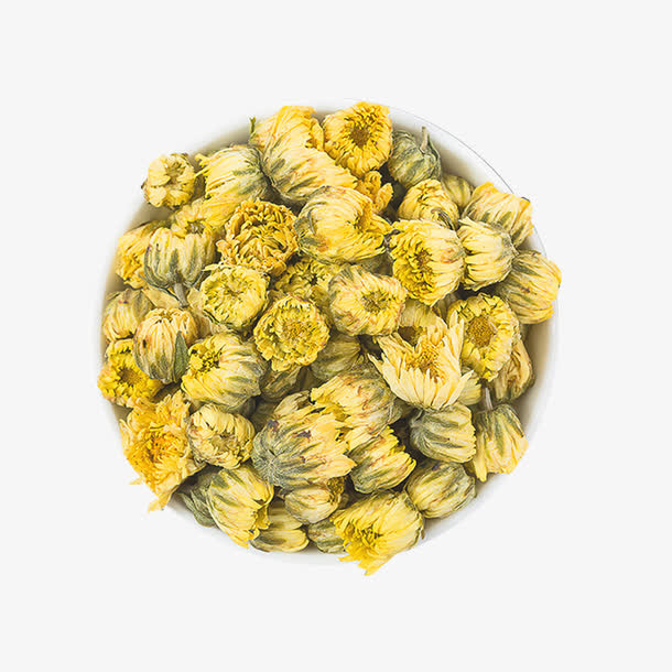 产品实物特色胎菊茶免抠