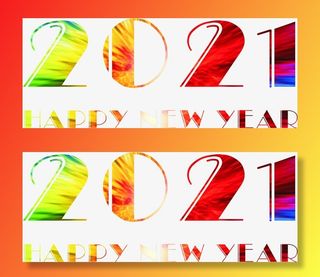  新年快乐 喜庆 新年 元旦免抠