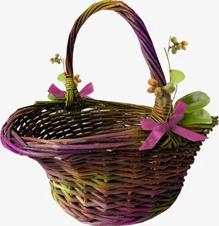 漂亮篮子免抠