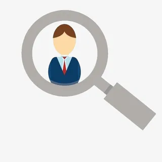 简约时尚的找工作的图标标识PNG免抠