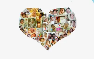 宝宝成长记录照片免抠