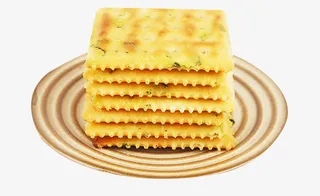 方块小苏打饼干免抠