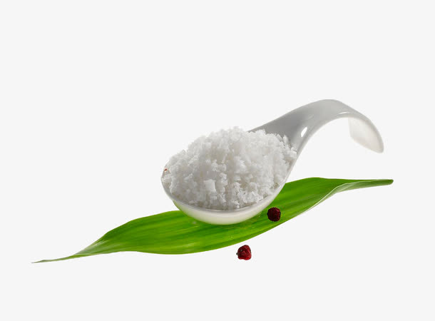 勺子里的细盐免抠