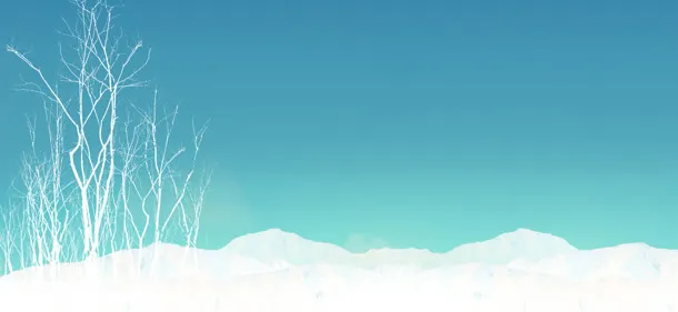 雪地背景