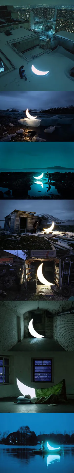 创意合成效果夜景环境渲染免抠