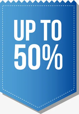 五折封顶标签免抠