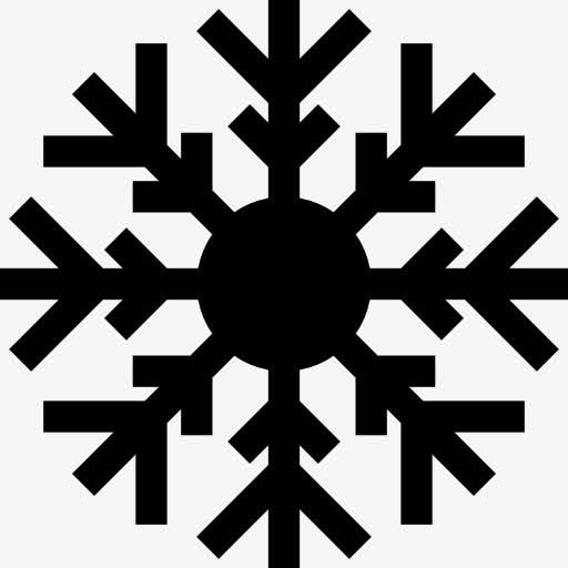 雪花的形状图标免抠