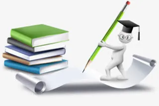 卡通小博士免抠