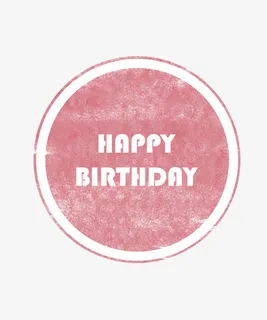 粉色少女水彩风装饰图案免抠