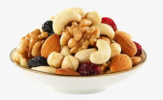 营养均衡多种坚果免抠