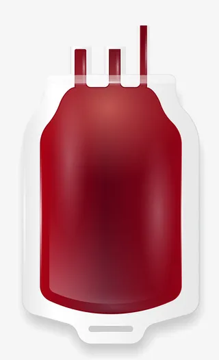 国际红十字日血液包免抠