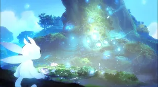 白兔精灵电脑桌面免抠