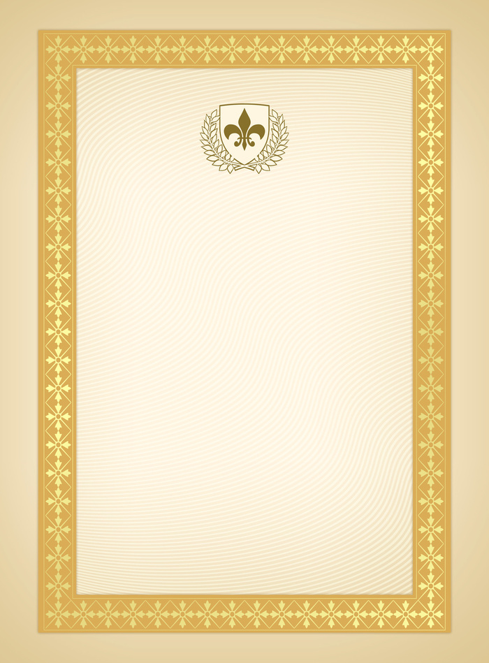 授权书背景素材高清