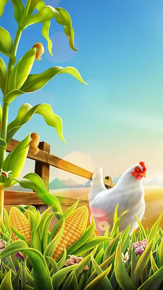 欢乐农场H5背景高清