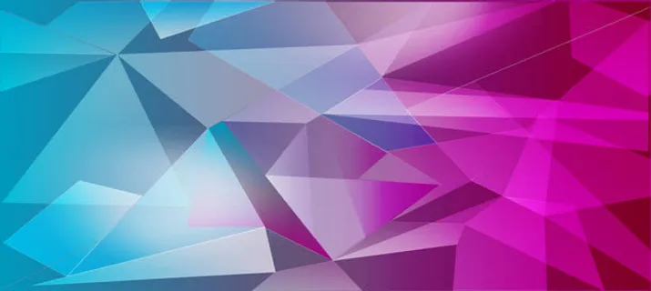 渐变几何banner背景