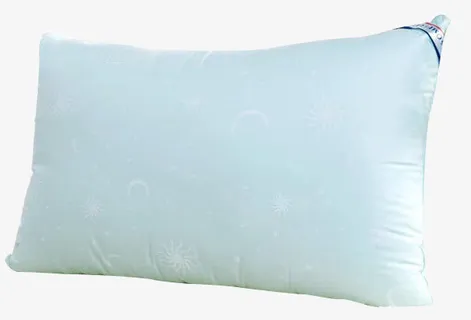 高清摄影蓝色月亮质感枕头免抠