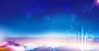 大气高端地产商业展板背景素材高清