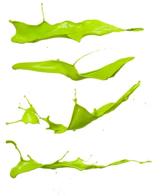 喷溅的油漆免抠