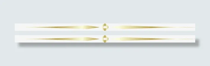 金色分割线免抠