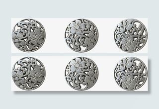 金属花纹扣子免抠