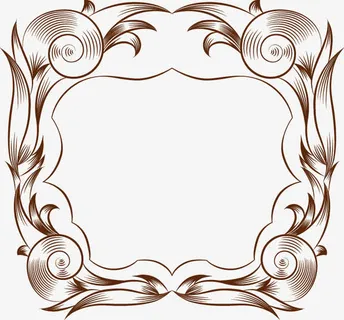 时尚边框免抠 时尚边框免抠